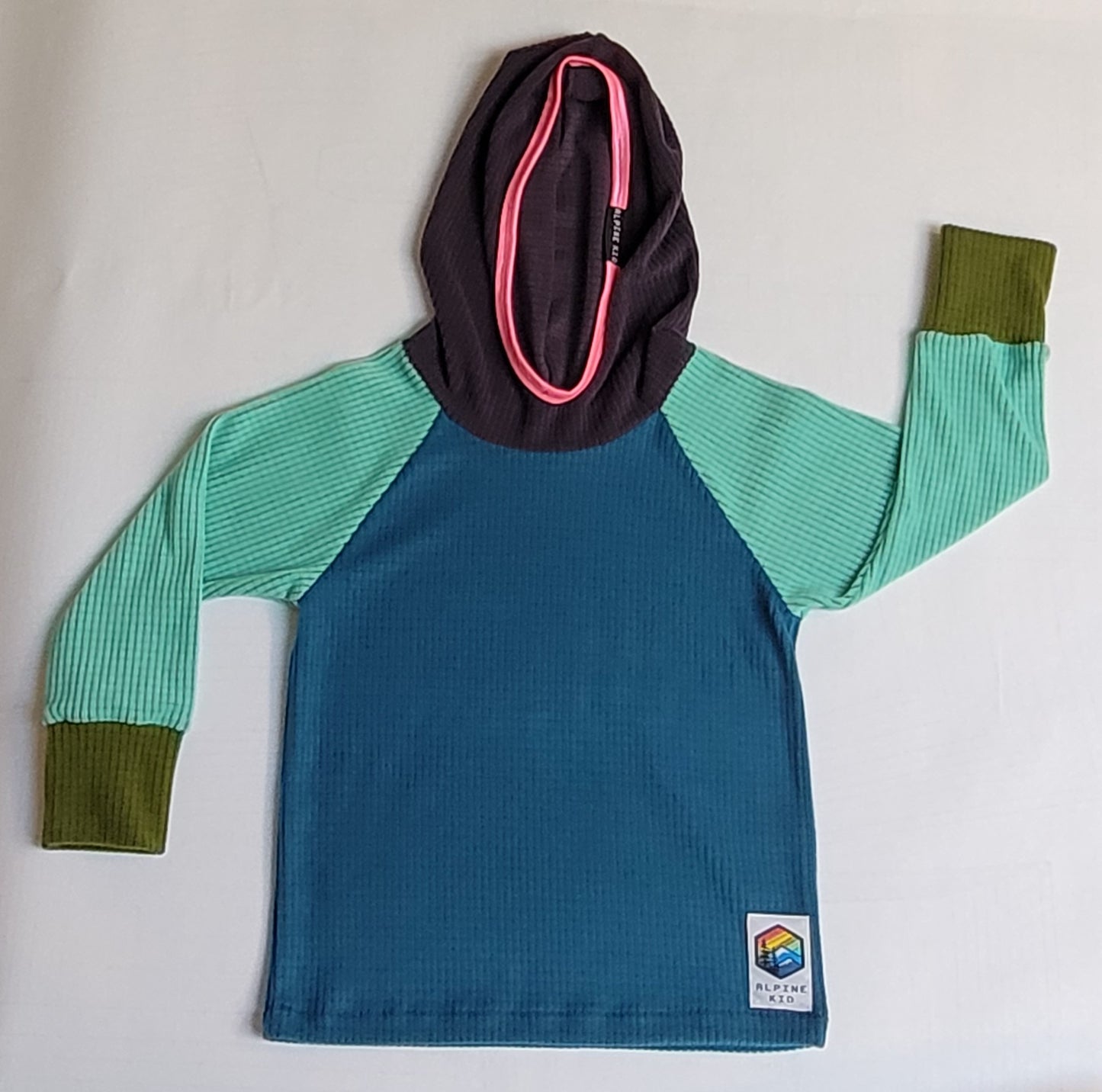 Custom Micro Grid Fleece Hoodie