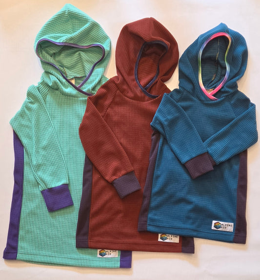 Custom Micro Grid Fleece Dress