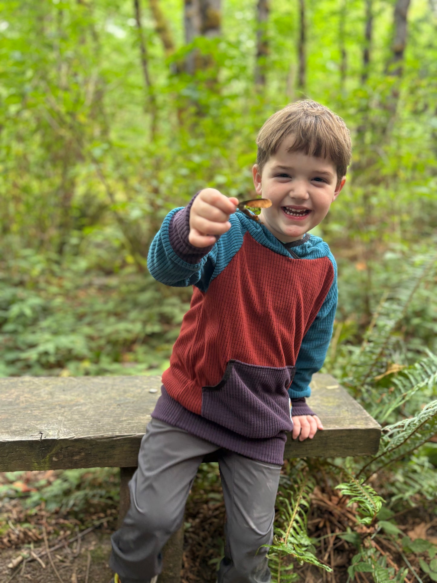 Custom Micro Grid Fleece Hoodie