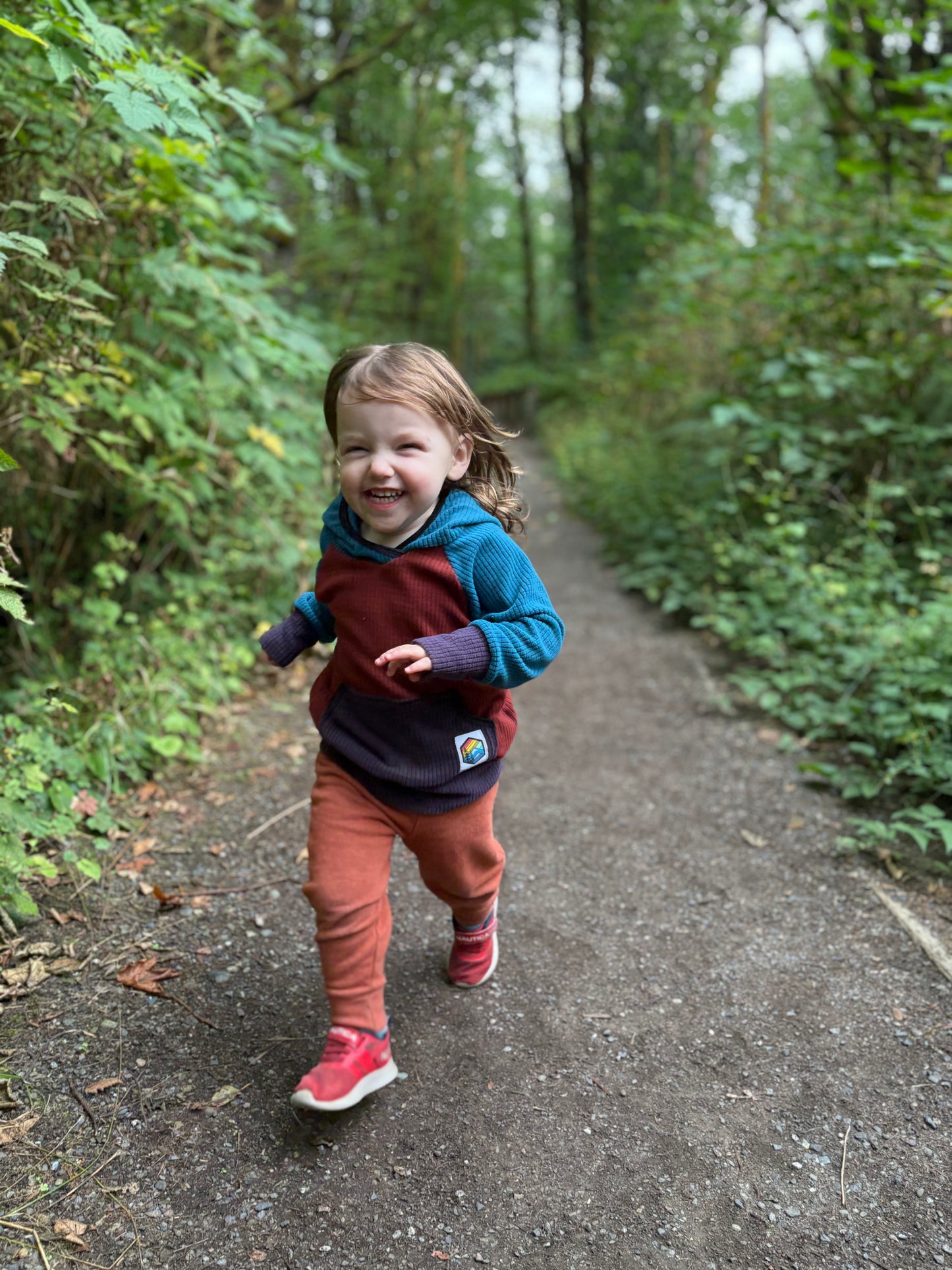 Custom Micro Grid Fleece Hoodie
